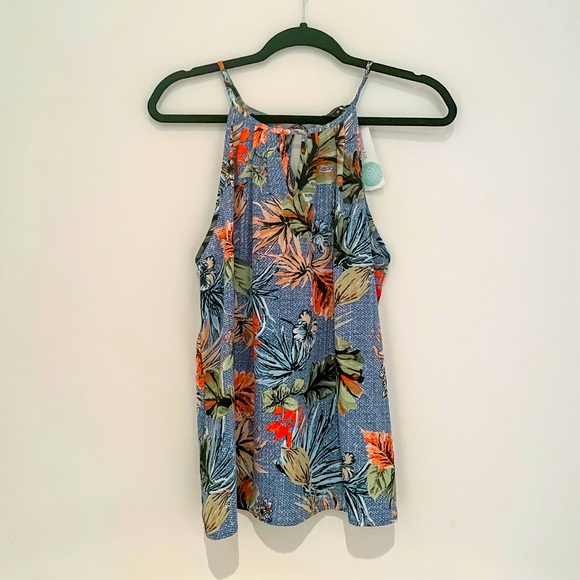 PAPERMOON - Tropical Keyhole Blouse - NEW size M - Picture 3 of 4